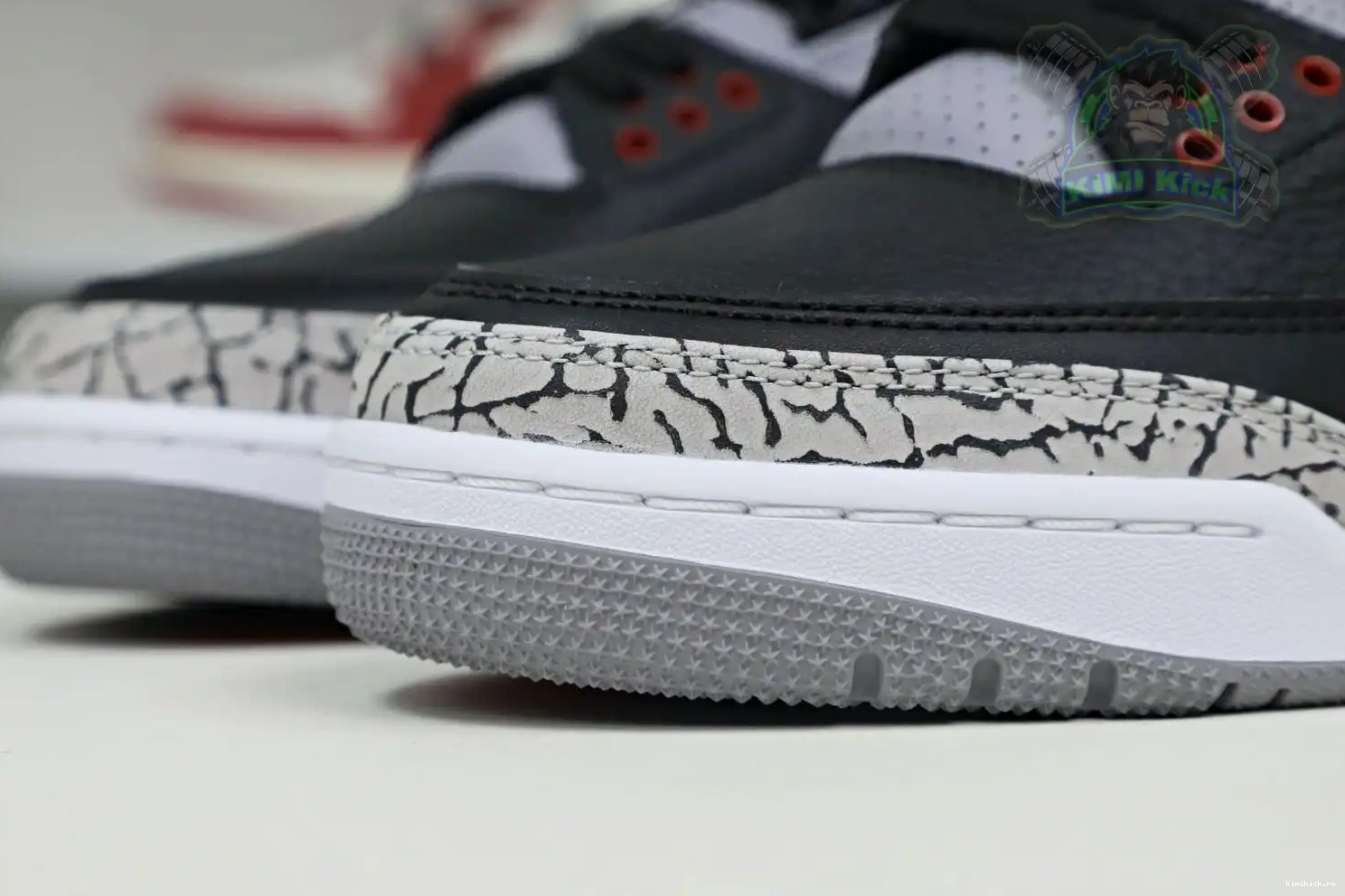 Kimikick Jordan Air retro  Jordan blackcement 2018（854262-001） 3 0510